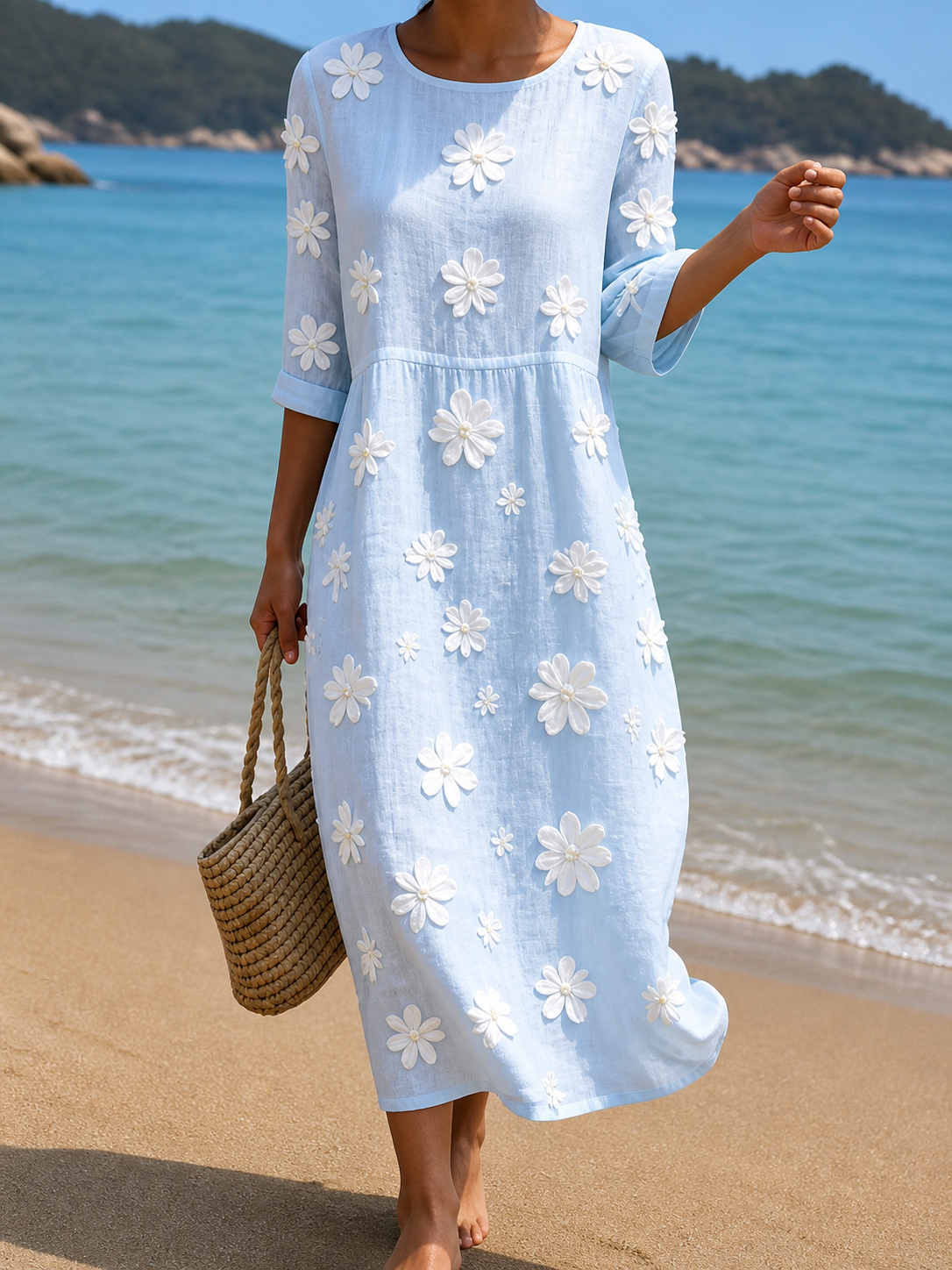 Robe à imprimé floral