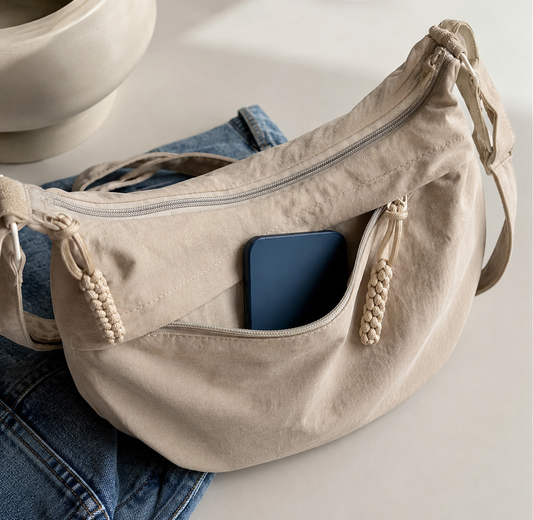 Elena | Sac à Bandoulière Beige