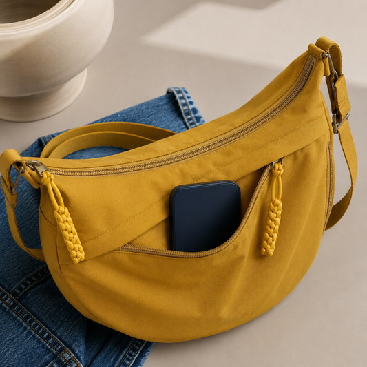Luce | Sac à Bandoulière Ocre