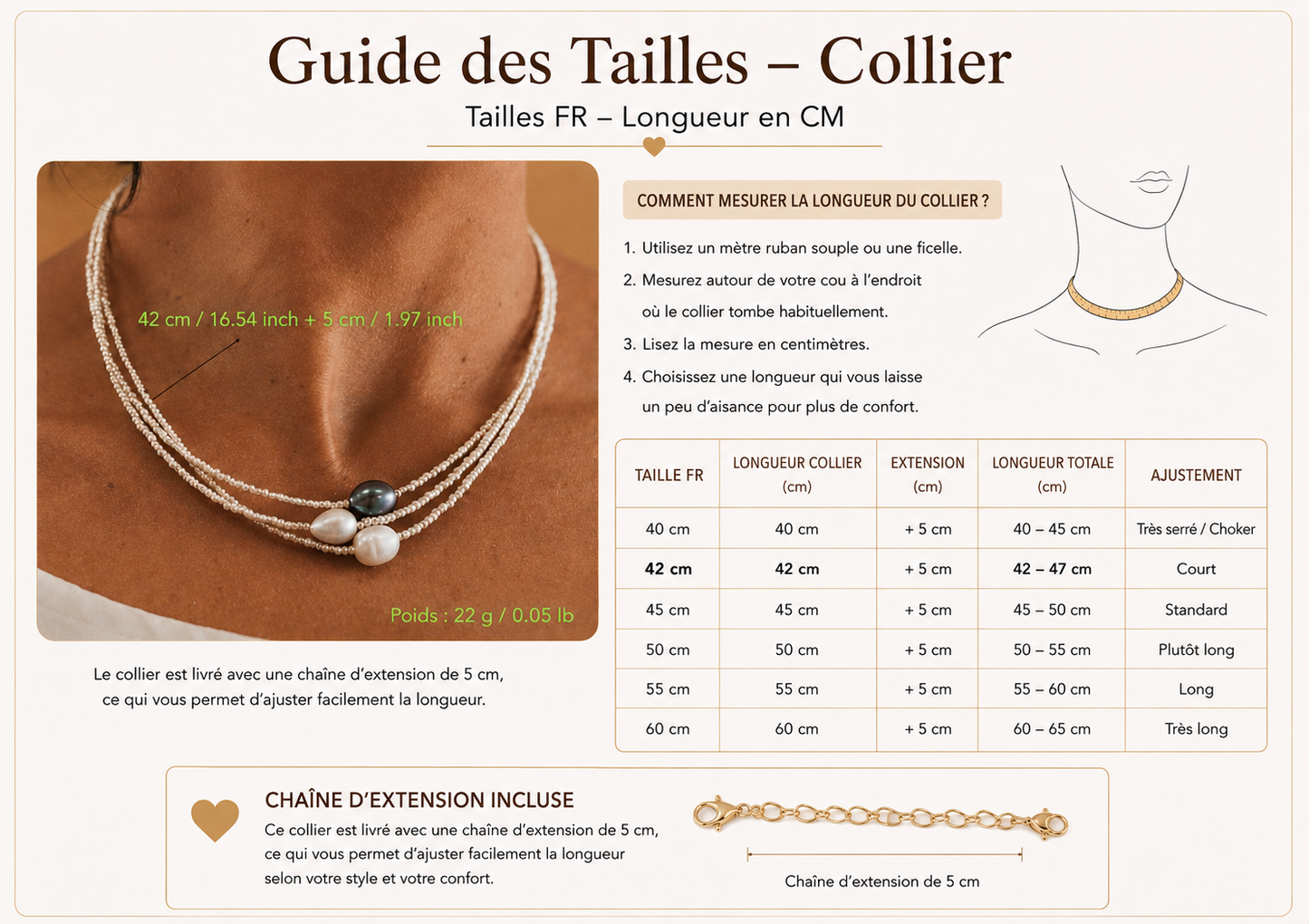 Collier de Perles Style Vintage