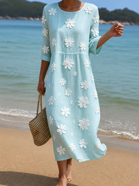 Robe à imprimé floral