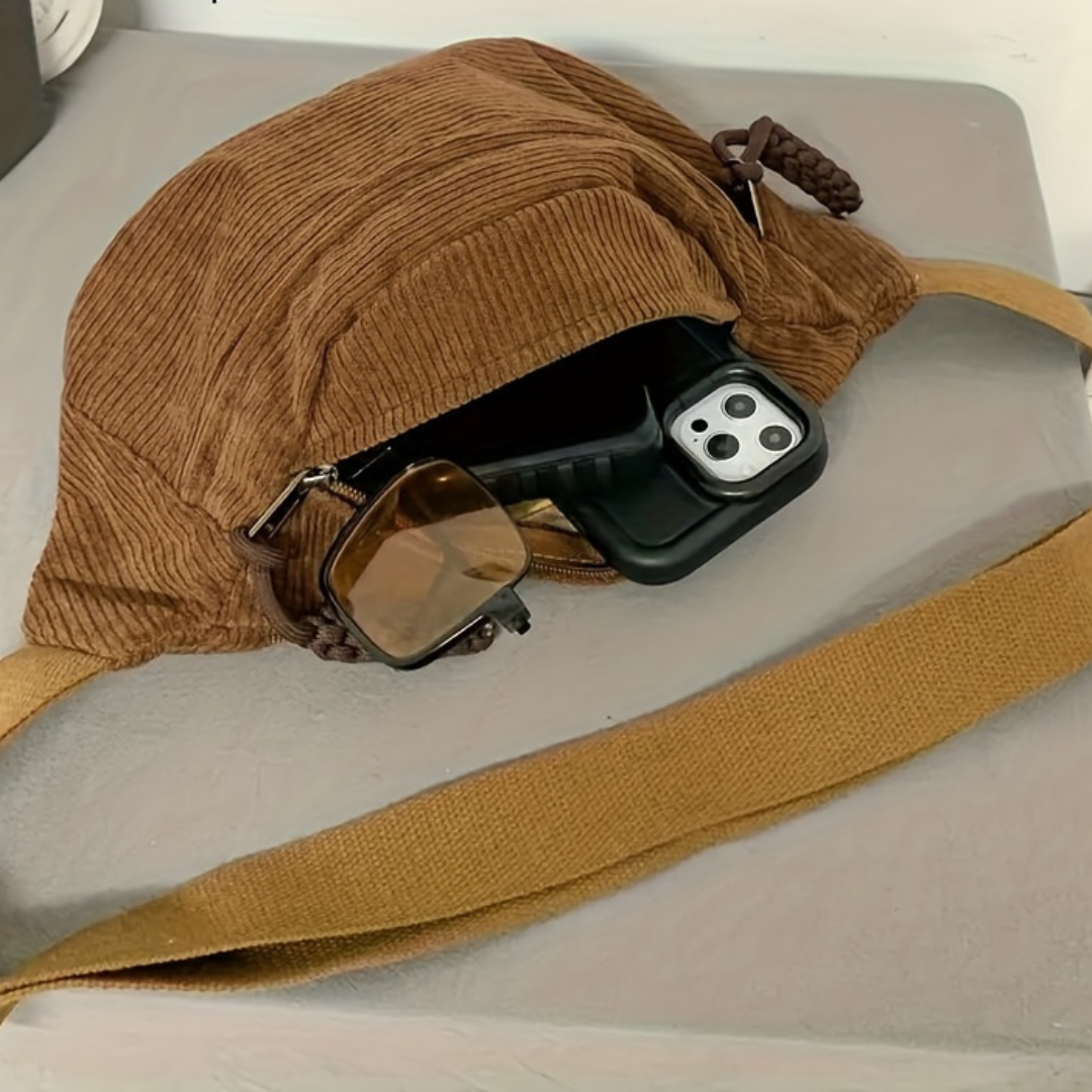 Petra | Bolso de Hombro Pana