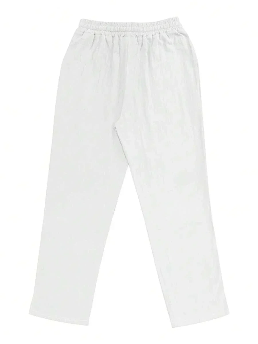 MATHIS | PANTALÓN LIGERO DE LINO CON CORDÓN