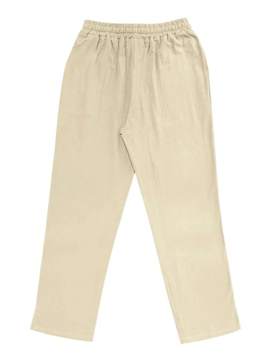 MATHIS | PANTALÓN LIGERO DE LINO CON CORDÓN