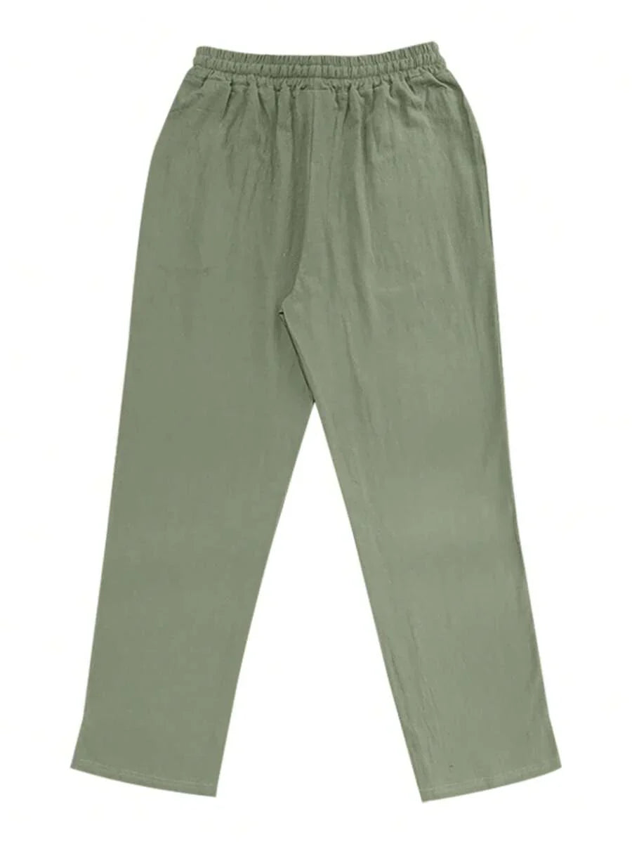 MATHIS | PANTALÓN LIGERO DE LINO CON CORDÓN