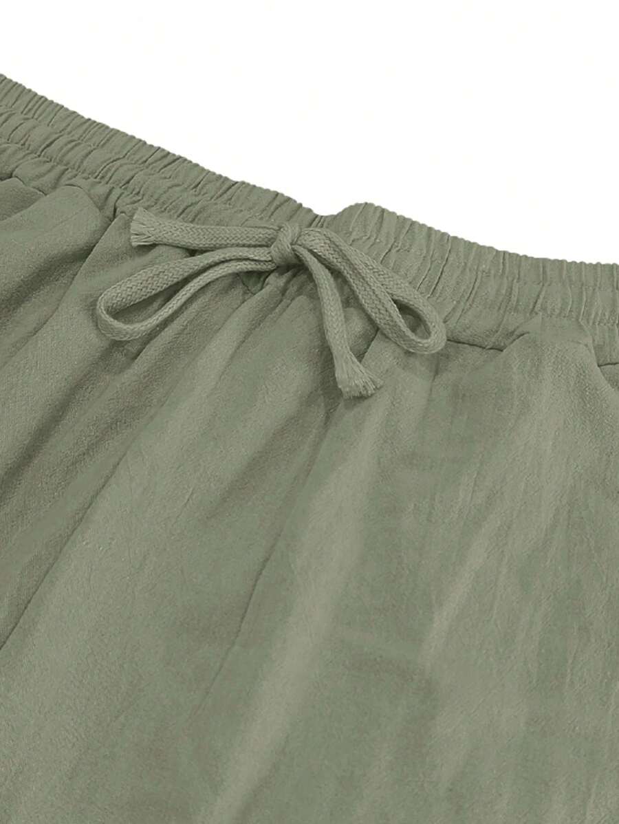 MATHIS | PANTALÓN LIGERO DE LINO CON CORDÓN