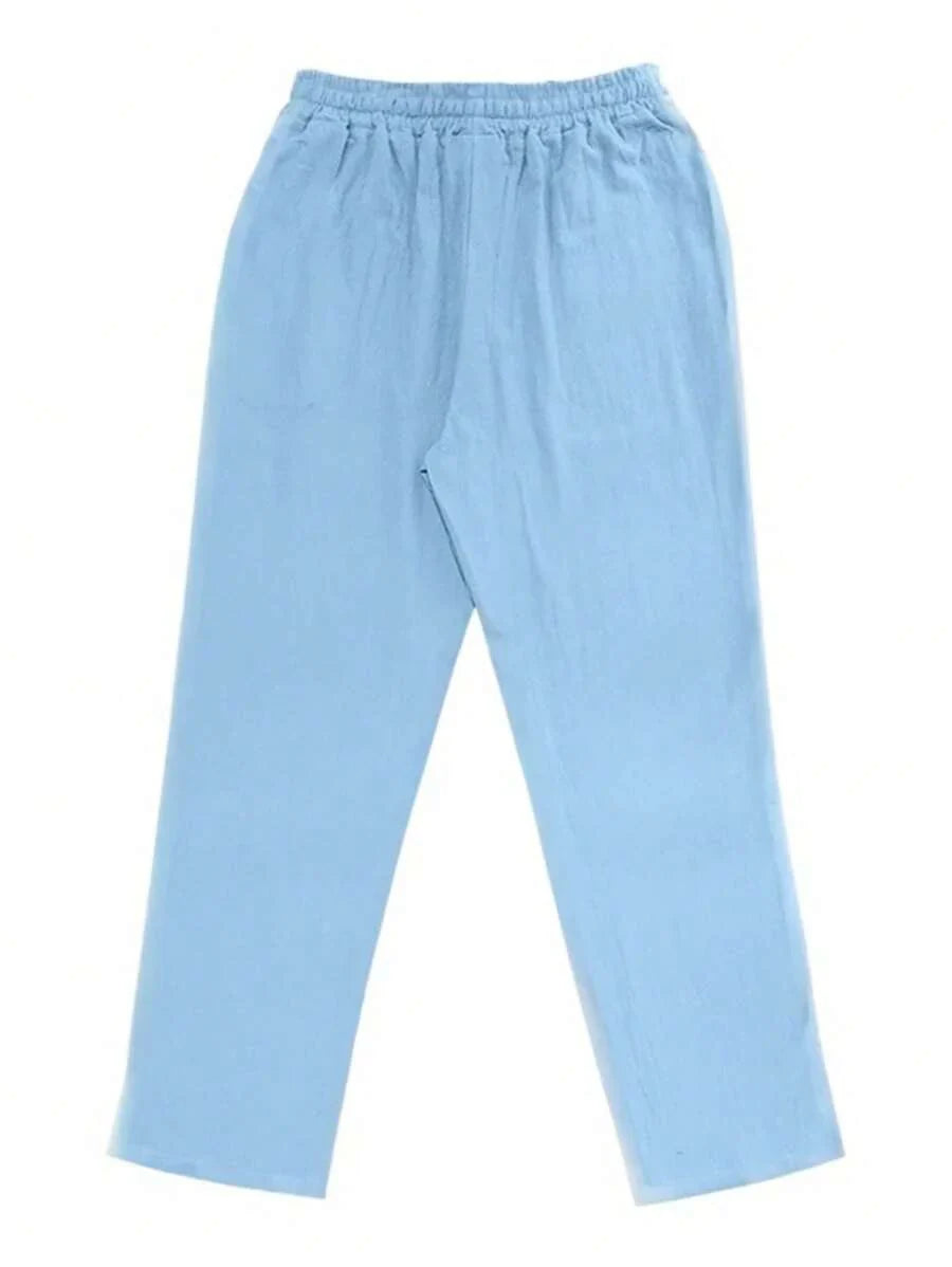 MATHIS | PANTALÓN LIGERO DE LINO CON CORDÓN