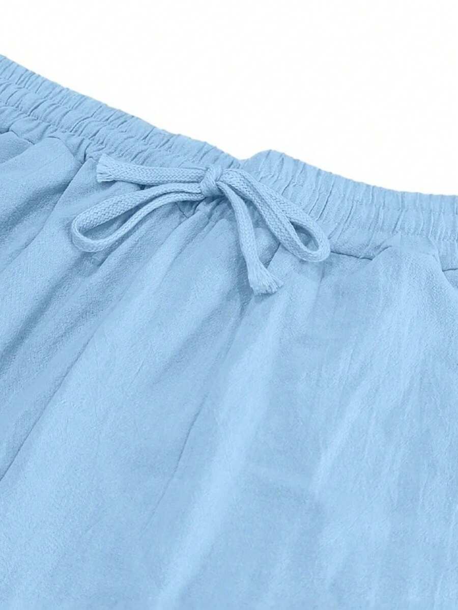 MATHIS | PANTALÓN LIGERO DE LINO CON CORDÓN