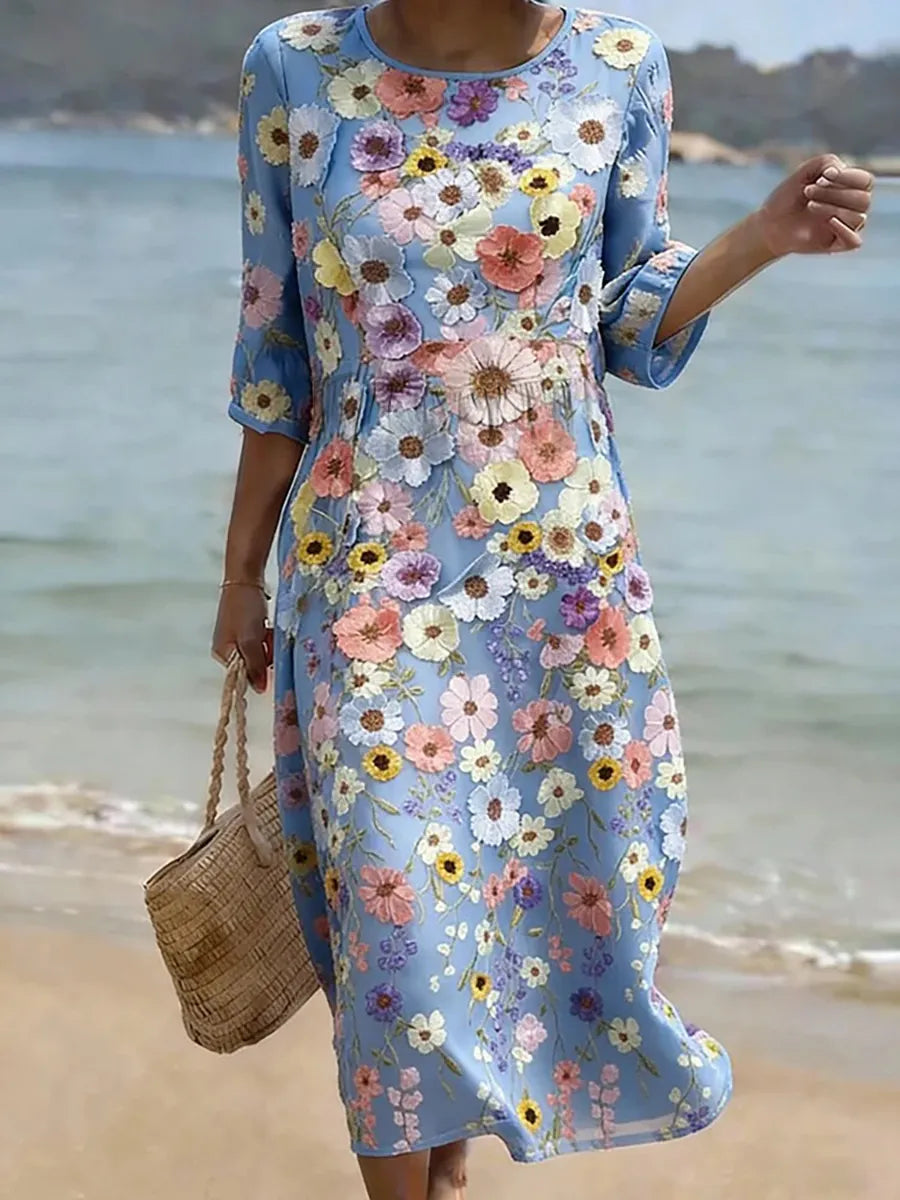Vestido de estampado floral