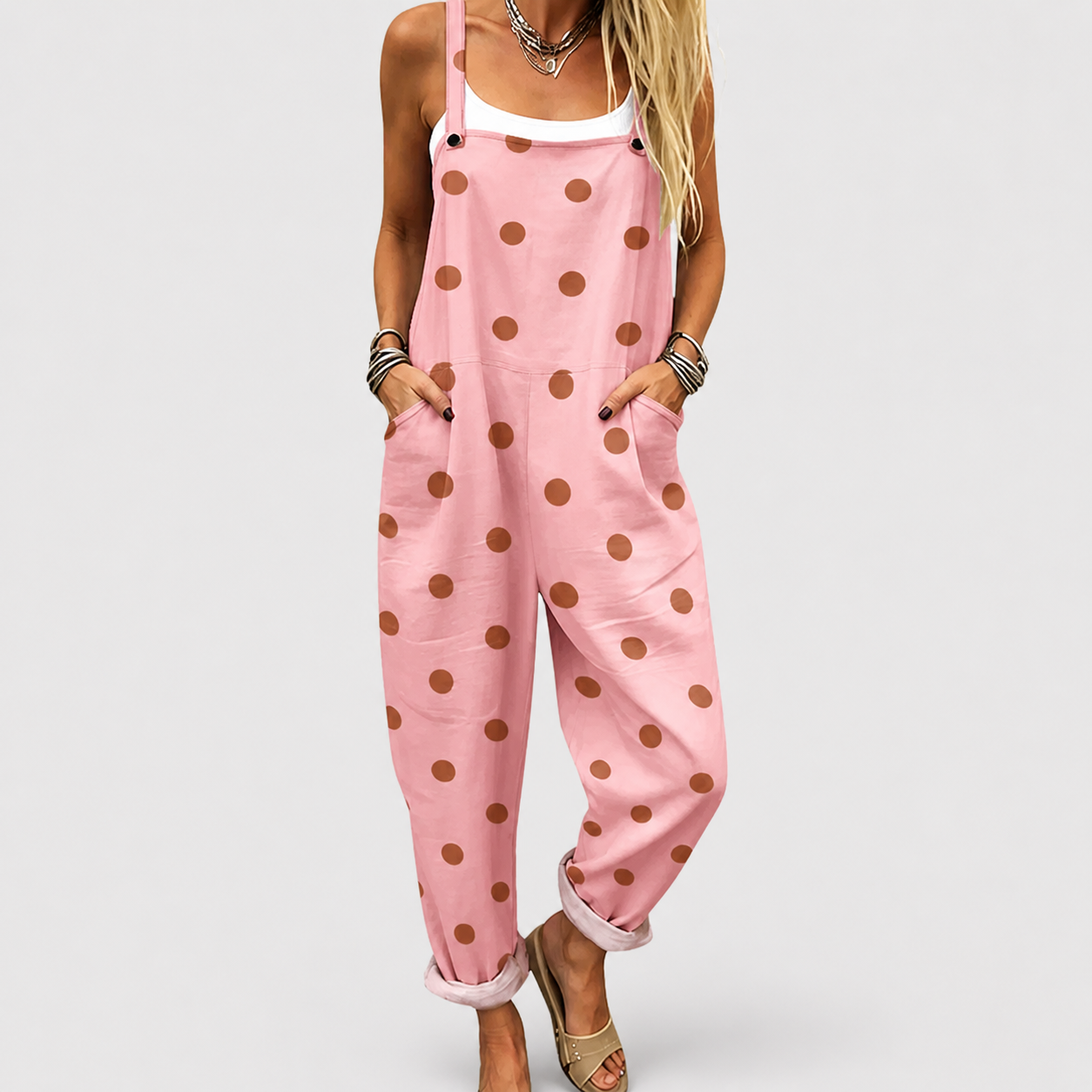 Peto estampado cómodo