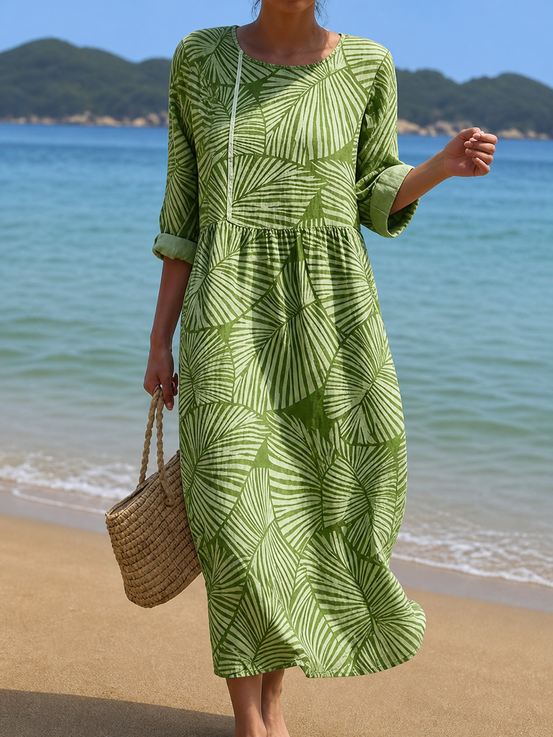 Robe à imprimé floral