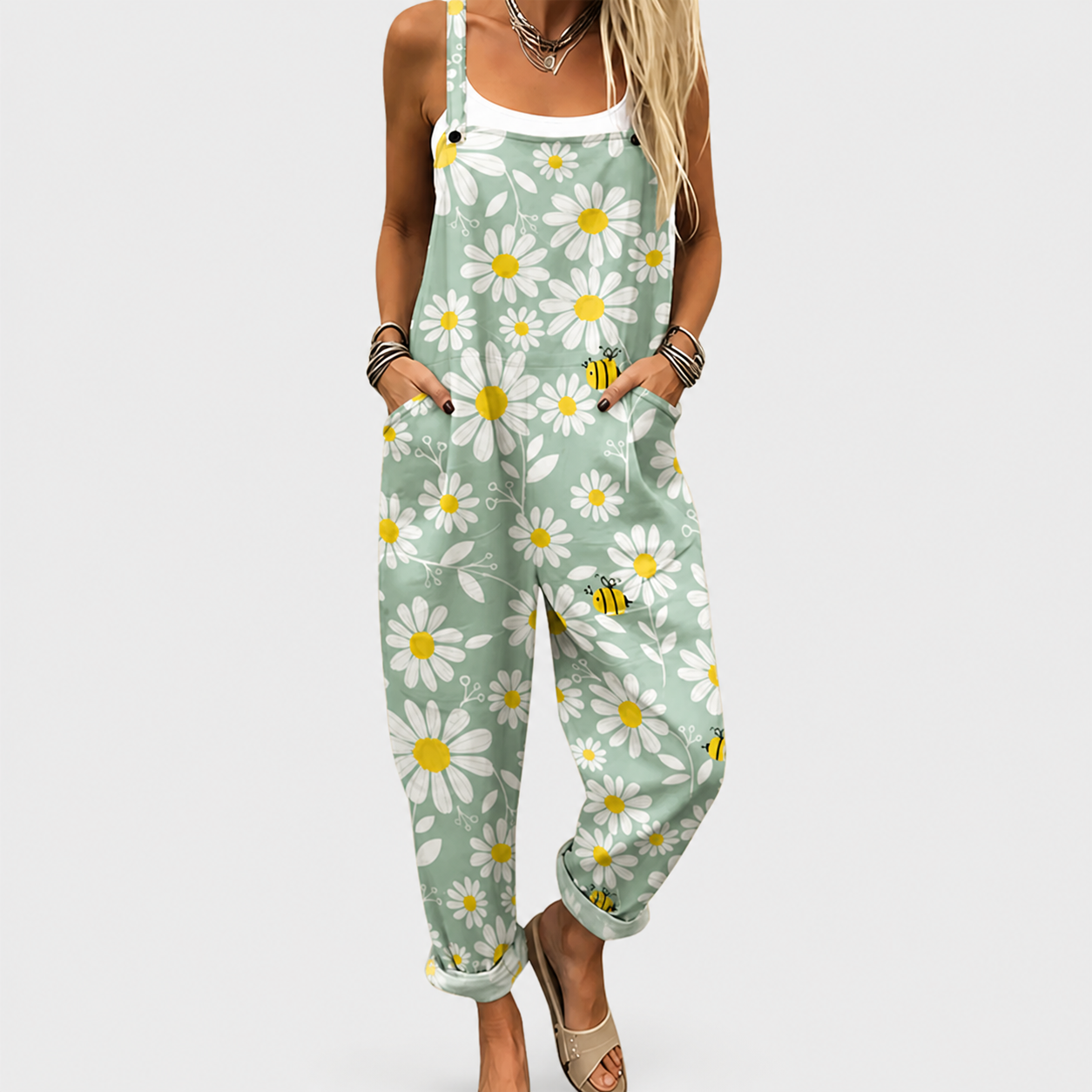 Peto estampado cómodo