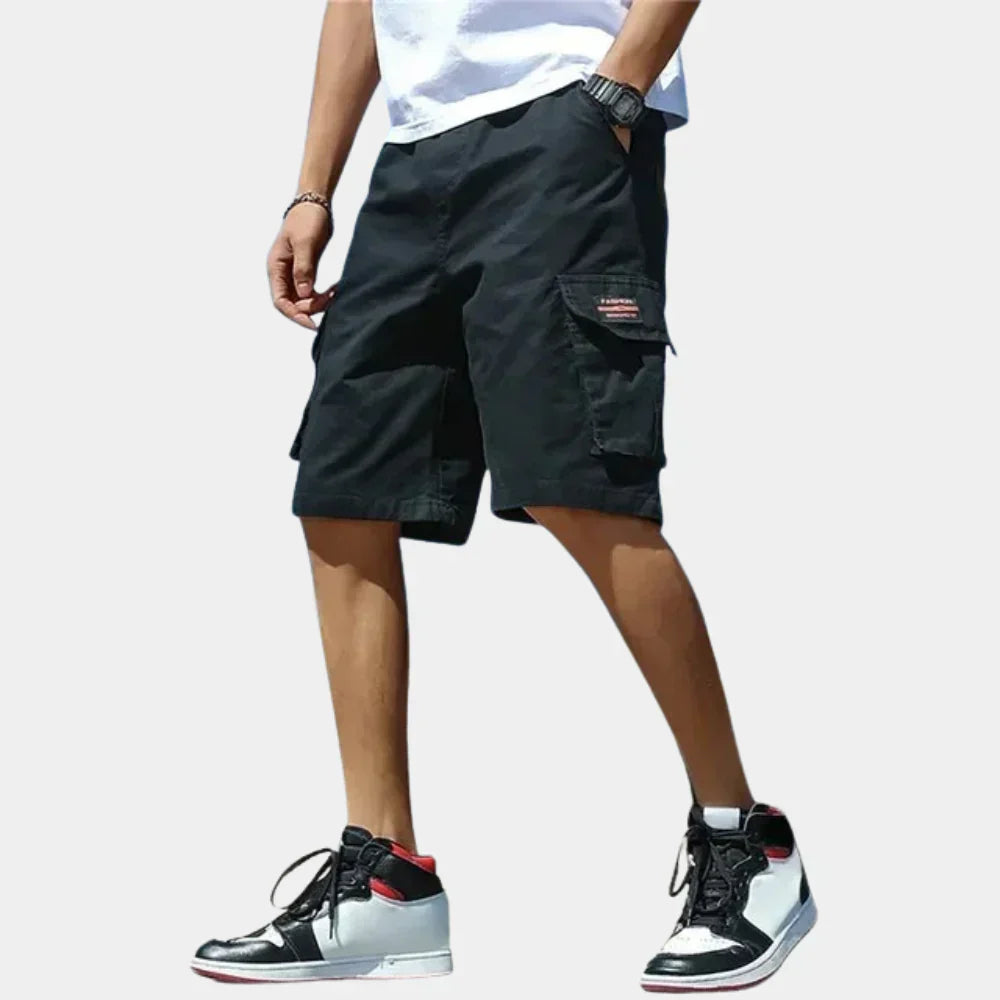 PANTALÓN CORTO CARGO DE VERANO PARA HOMBRE