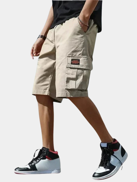 PANTALÓN CORTO CARGO DE VERANO PARA HOMBRE