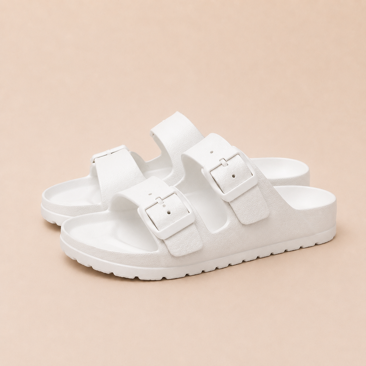 Léna | Sandales Slides Confort à Boucle Ajustable