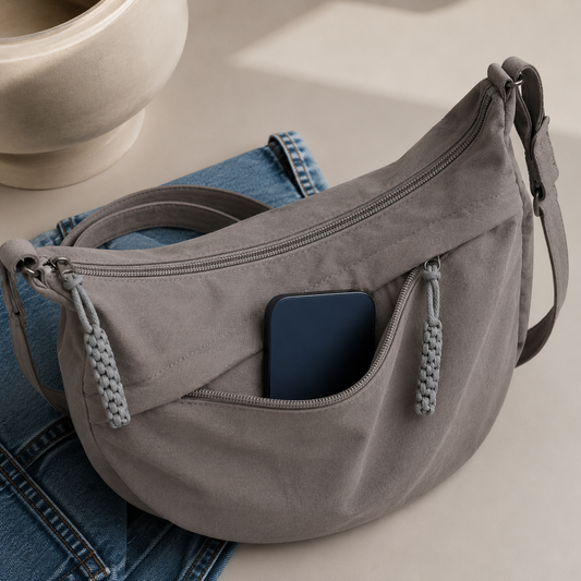 Chiara | Sac à Bandoulière Gris