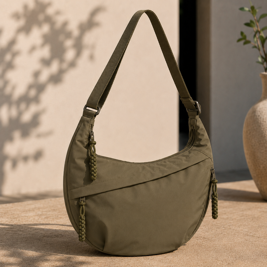 Agata | Sac à Bandoulière Vert Olive