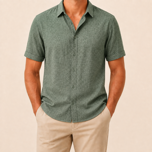 Léo | Chemise en Lin pour Homme