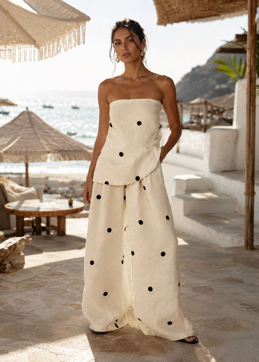 Alma™ | Ensemble méditerranéen à pois