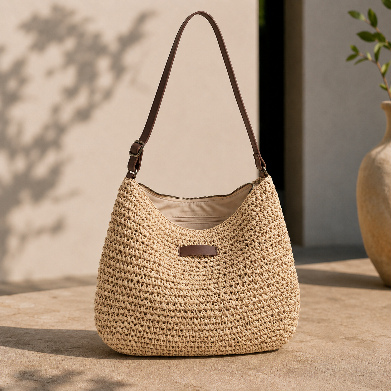 Simona | Sac Tressé Élégant