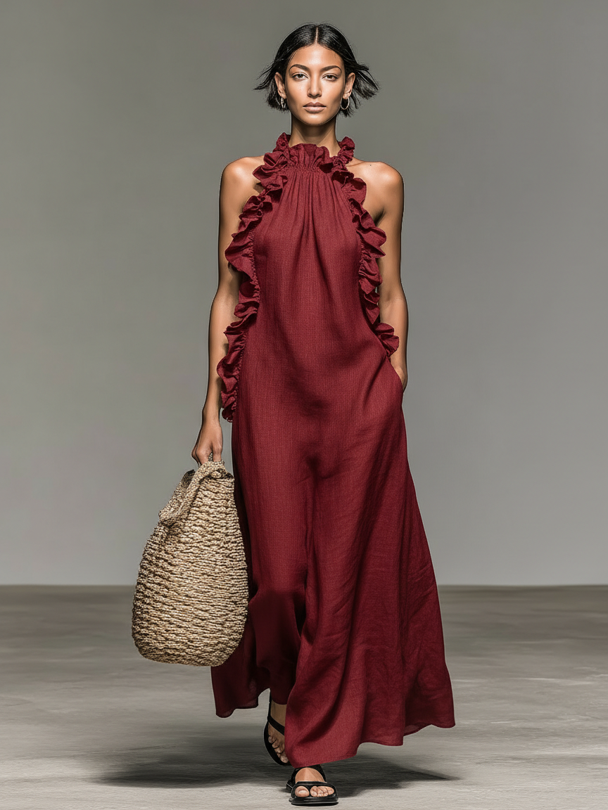 Lua | Robe Maxi à Poches