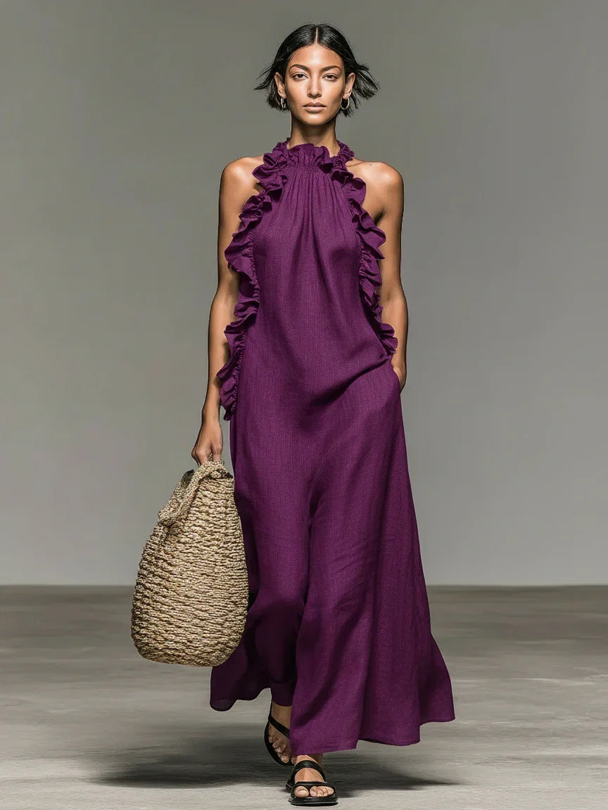 Lua™ | Robe maxi avec poches