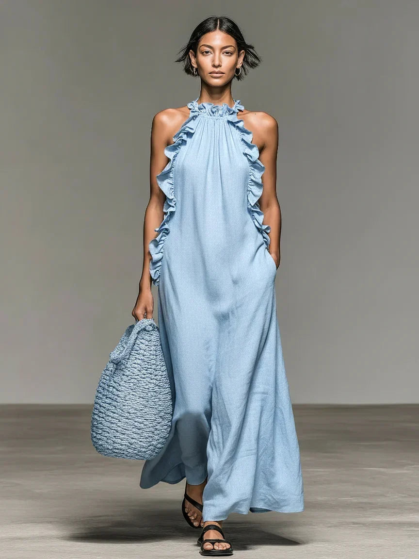 Lua™ | Robe maxi avec poches