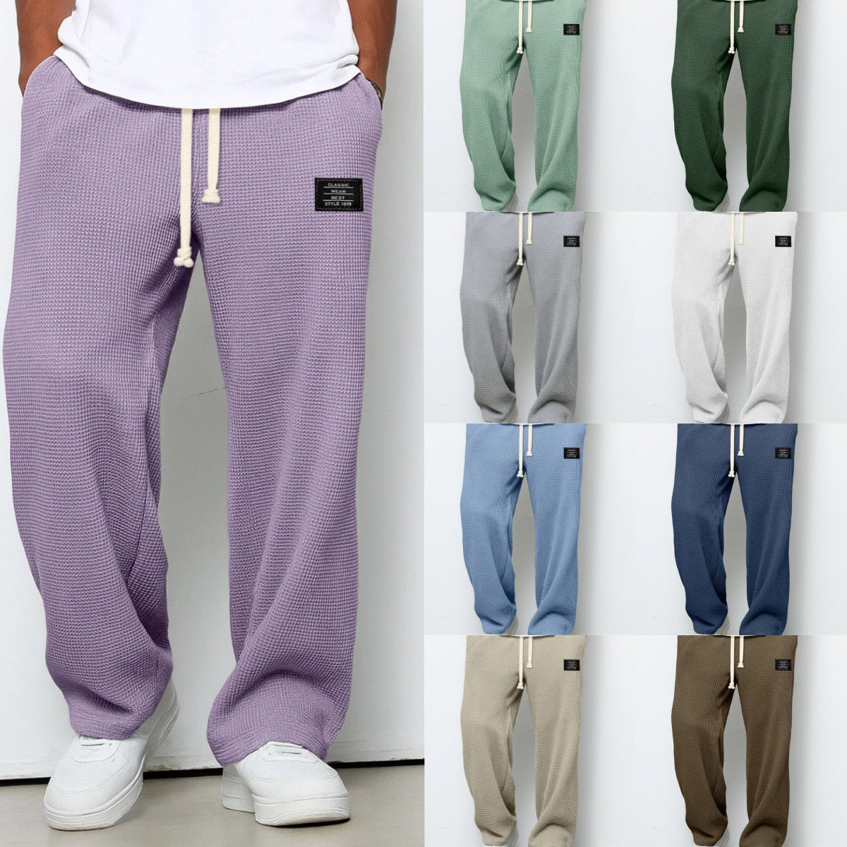 PANTALONES PARA HOMBRE DE CORTE CÓMODO