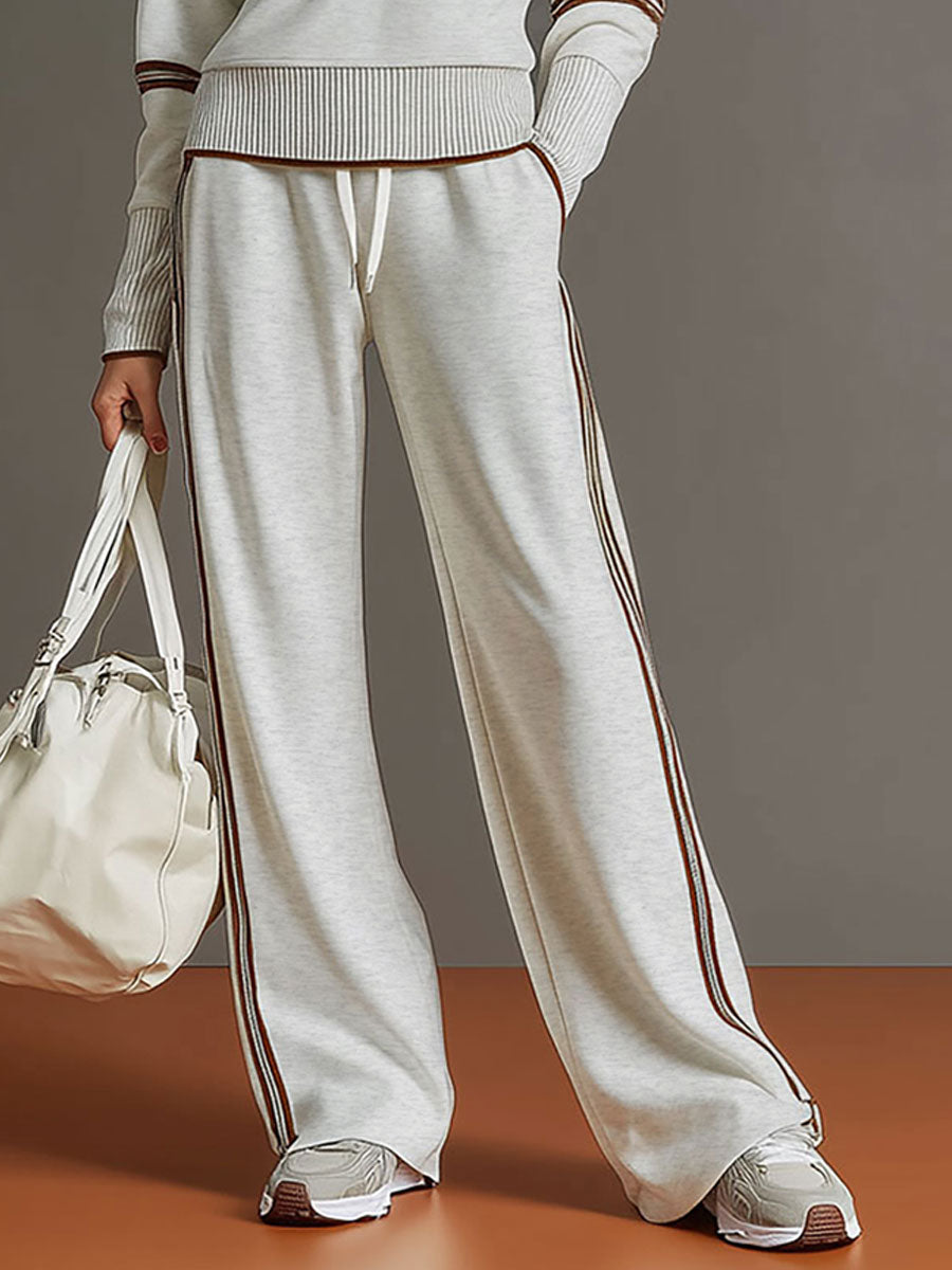 Teresa | Ensemble deux pièces pour femme avec sweat à demi-zip