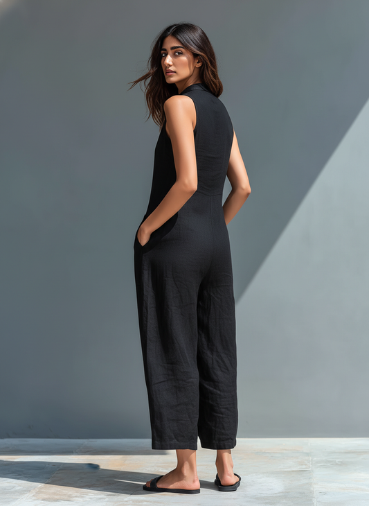 Agathe | Salopette en Lin