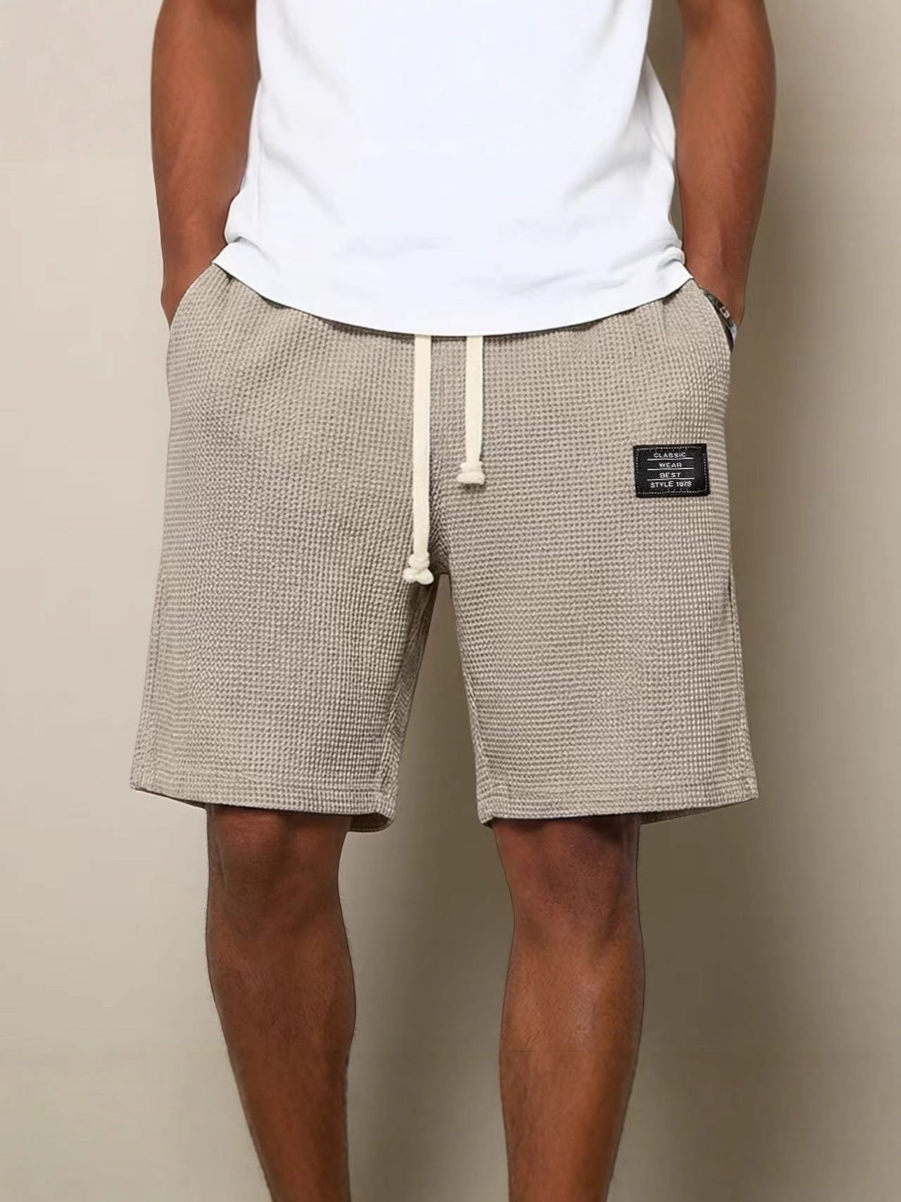 PANTALÓN CORTO DE VERANO INFORMAL PARA HOMBRE