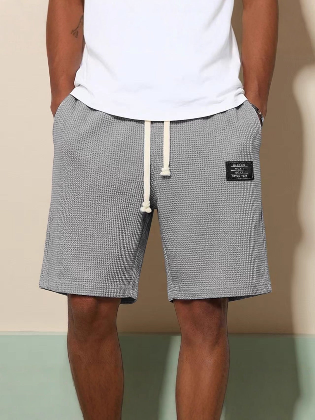 PANTALÓN CORTO DE VERANO INFORMAL PARA HOMBRE