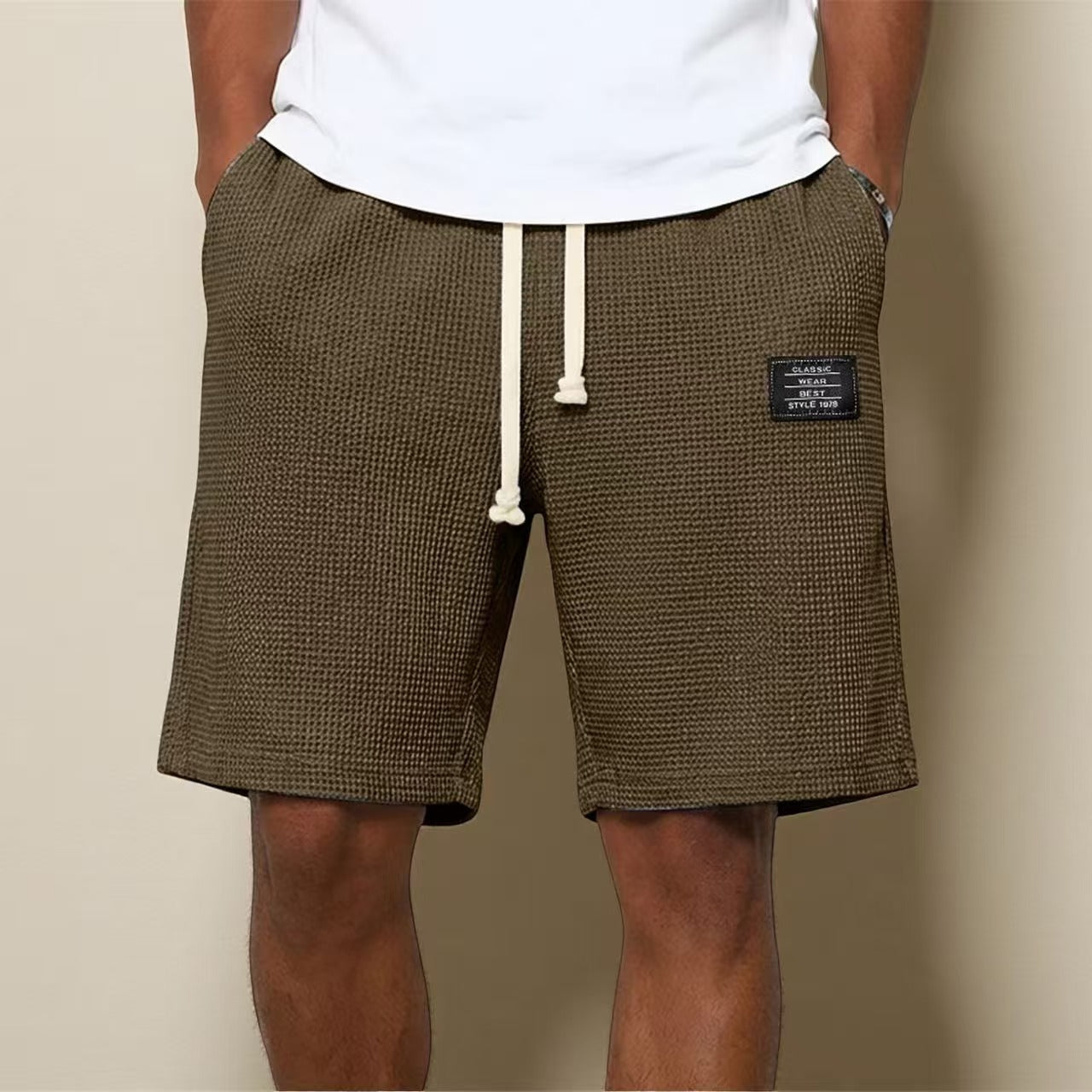 PANTALÓN CORTO DE VERANO INFORMAL PARA HOMBRE