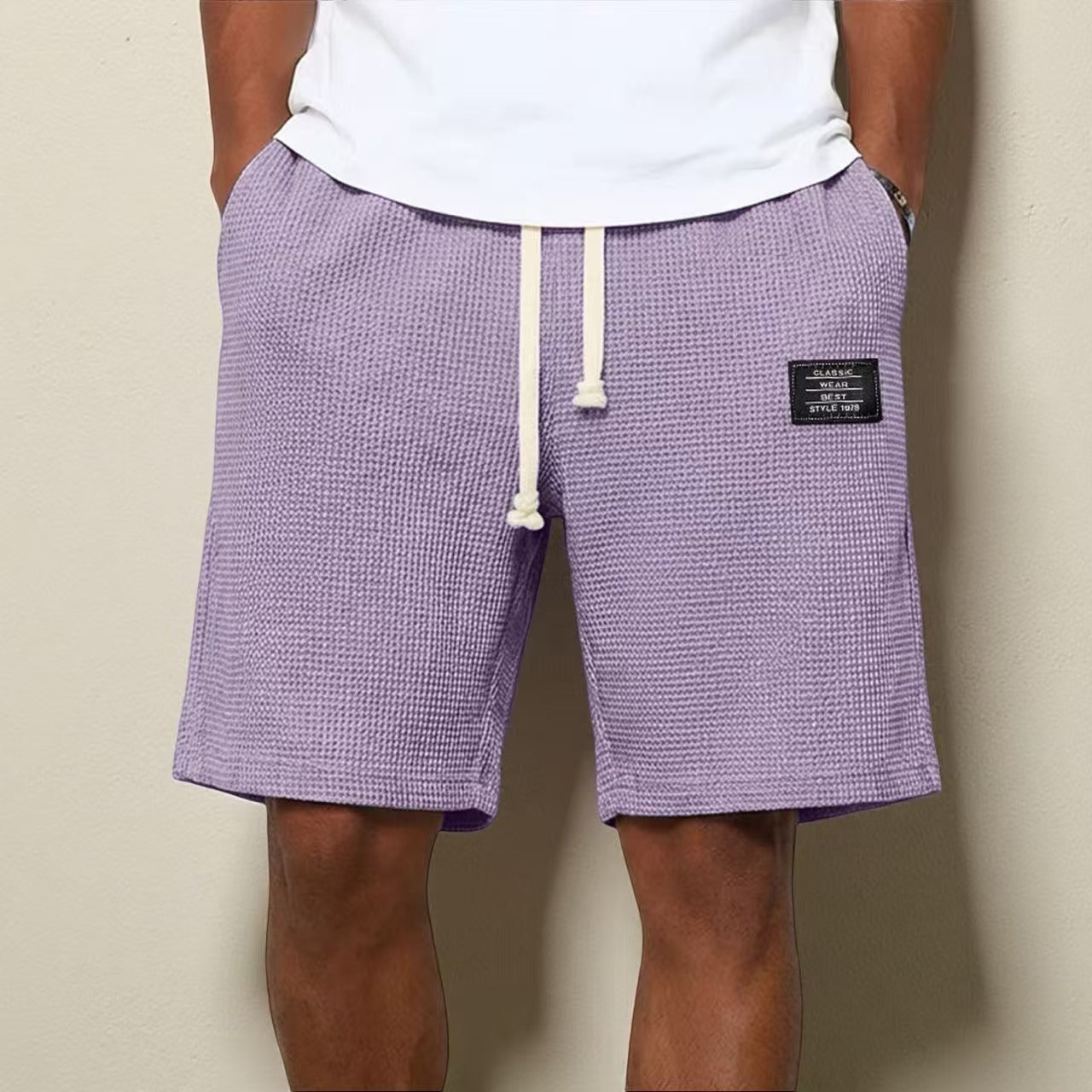PANTALÓN CORTO DE VERANO INFORMAL PARA HOMBRE