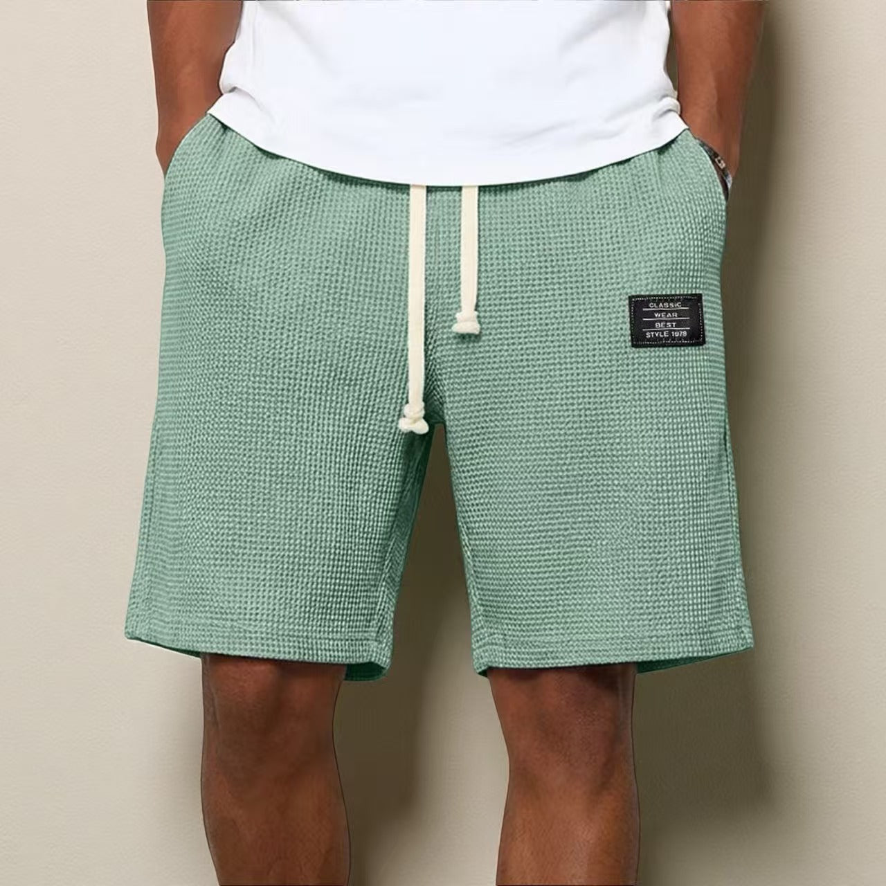 PANTALÓN CORTO DE VERANO INFORMAL PARA HOMBRE