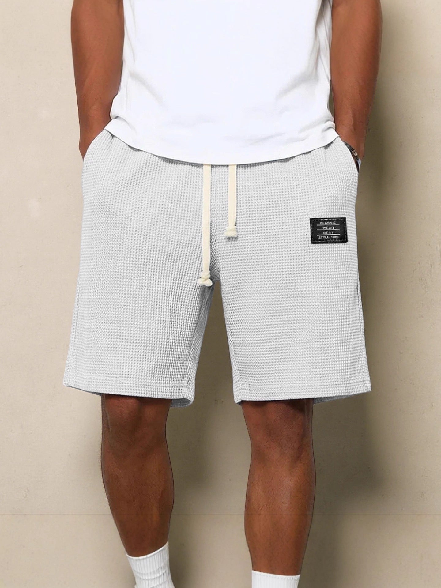PANTALÓN CORTO DE VERANO INFORMAL PARA HOMBRE