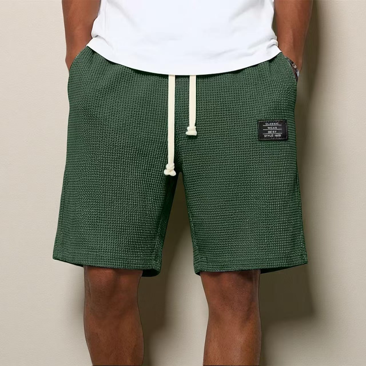PANTALÓN CORTO DE VERANO INFORMAL PARA HOMBRE