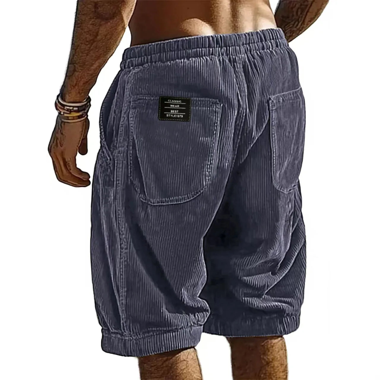 PANTALÓN CORTO DE PANA PARA HOMBRE