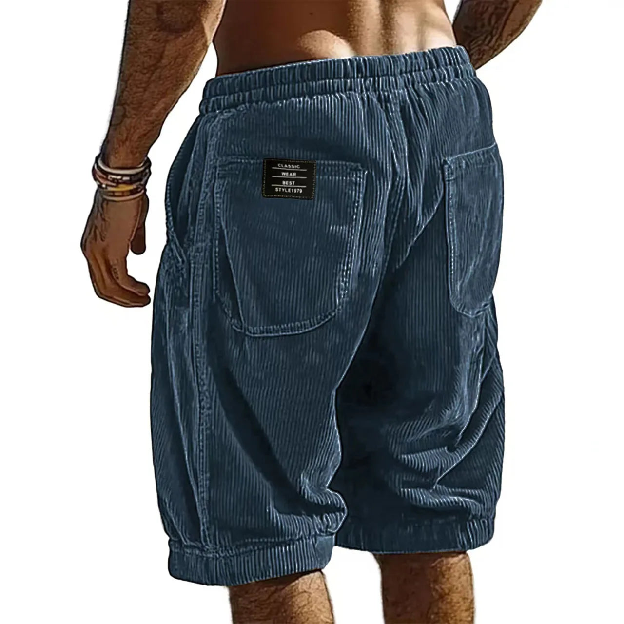 PANTALÓN CORTO DE PANA PARA HOMBRE