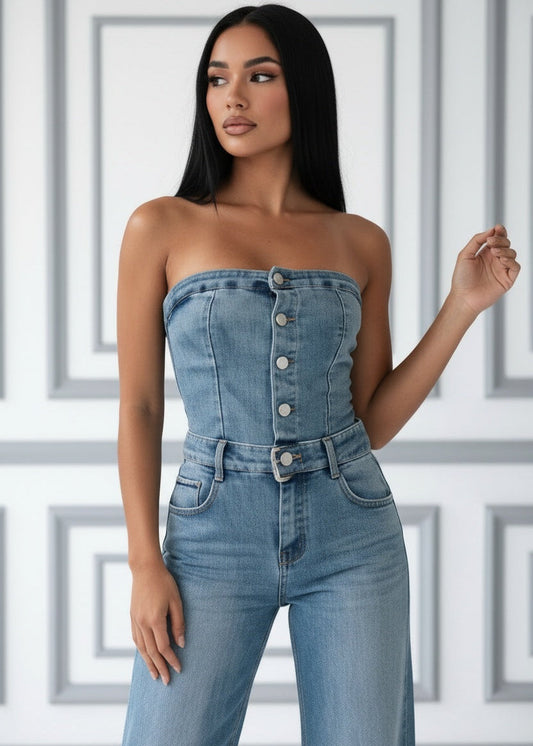 Maria✨ | Salopette en jean