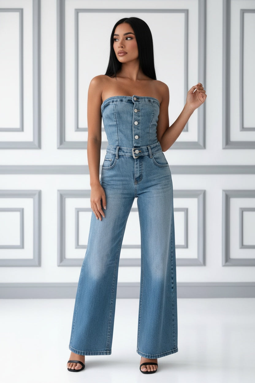 Maria✨ | Salopette en jean