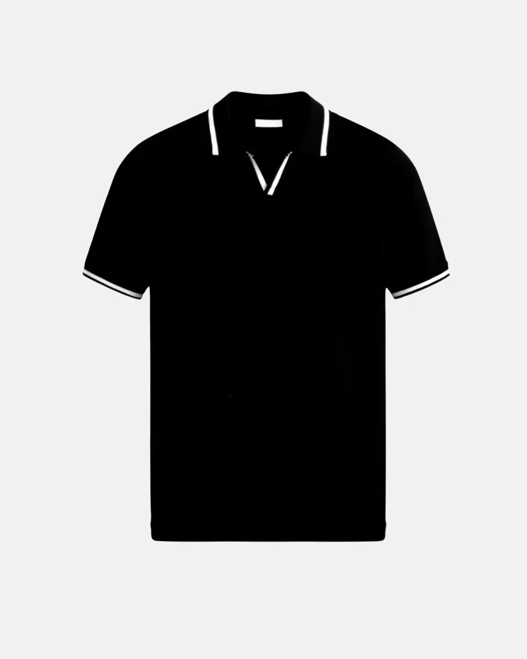 POLO A MEDIDA EN PiQUÉ CON DETALLES CONTRASTANTES