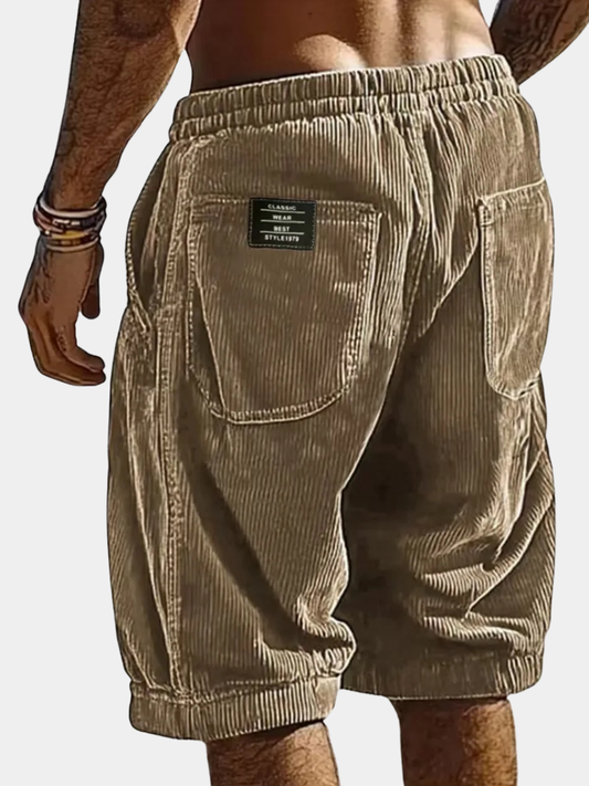 PANTALÓN CORTO DE PANA PARA HOMBRE