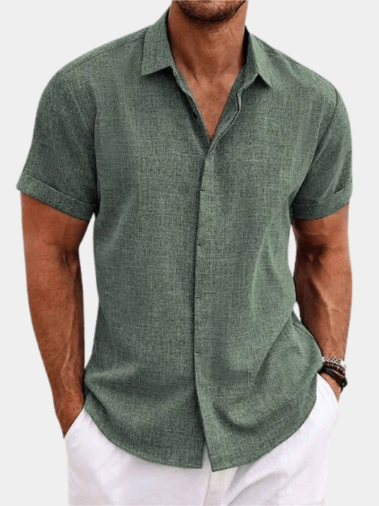 CAMISA DE LINO PARA HOMBRE