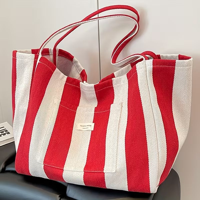 Margot | Sac Cabas Rayé Marin