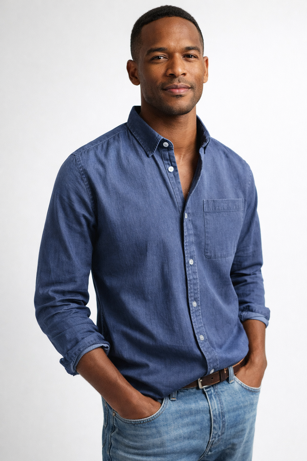 CAMISA ABOTONADA PARA HOMBRE