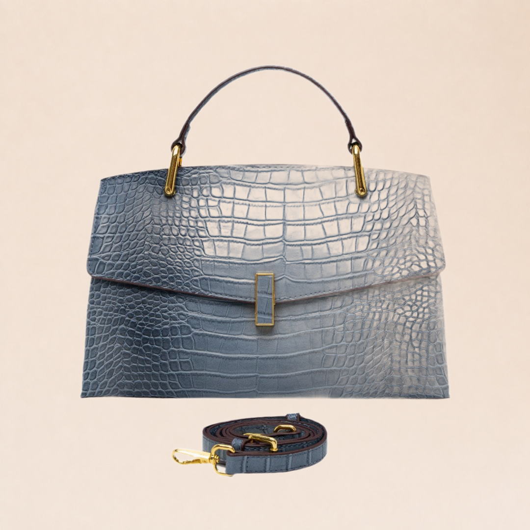 Elisa sac cabas structuré sur fond beige