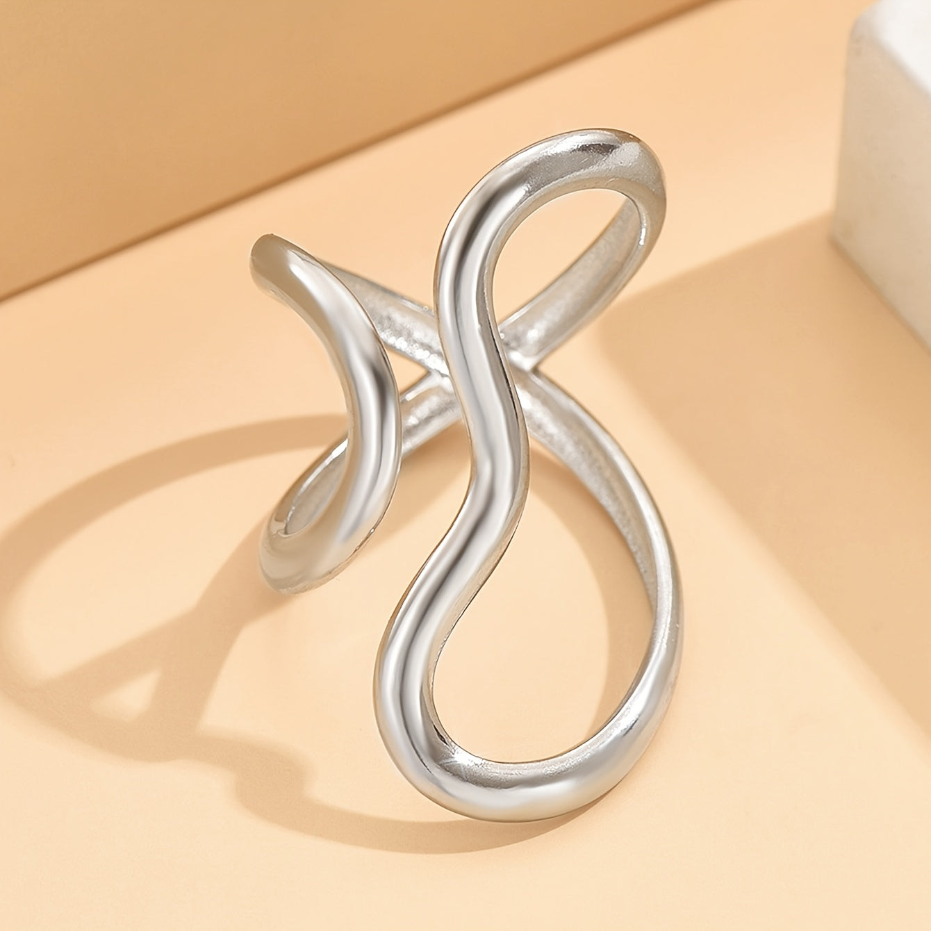 Bague Chic Vague Asymétrique