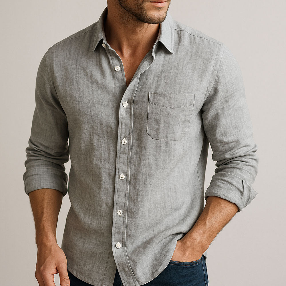 CAMISA ESENCIAL DE LINO