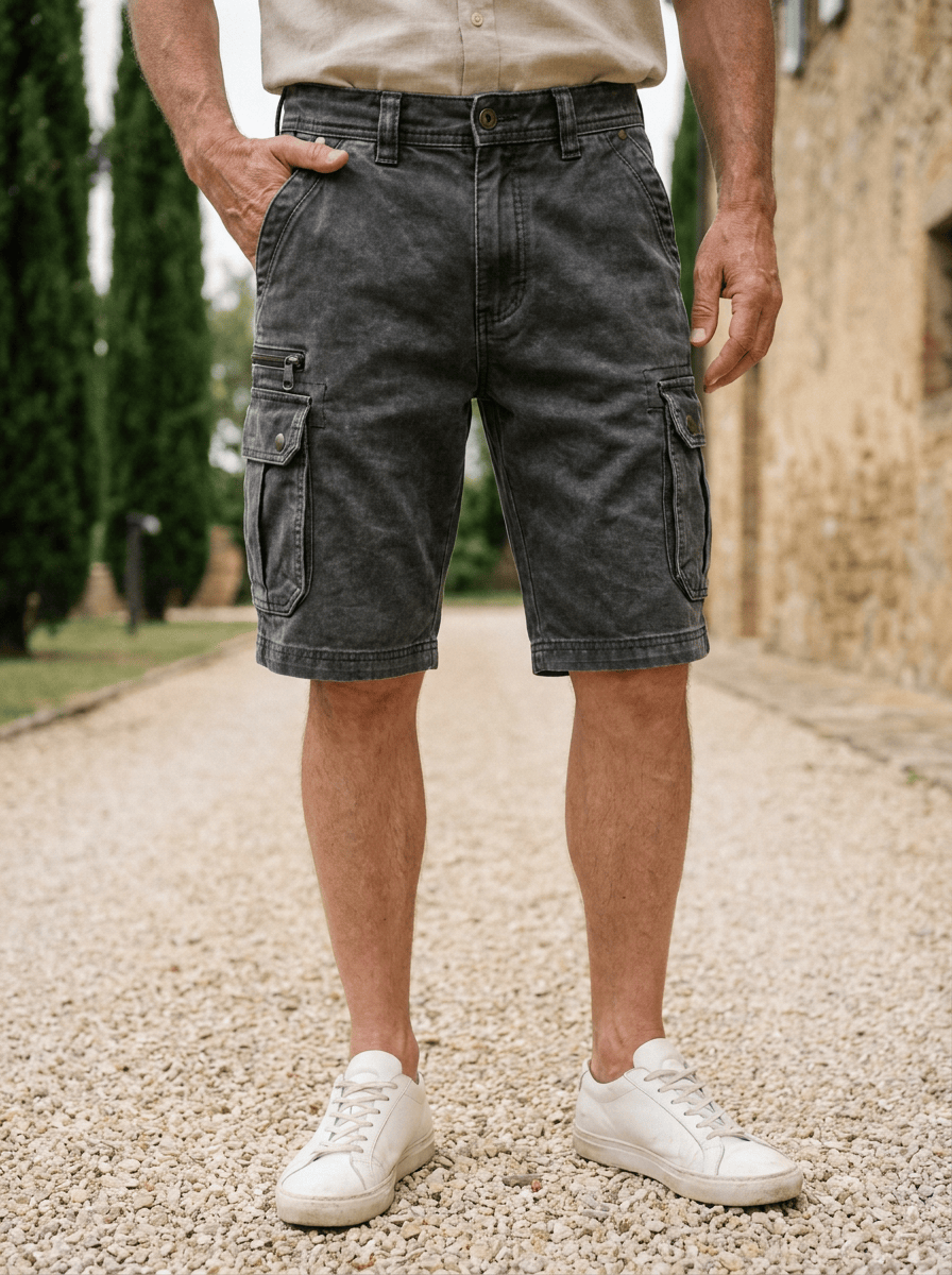 PANTALÓN CORTO CARGO ATREVIDO PARA HOMBRE